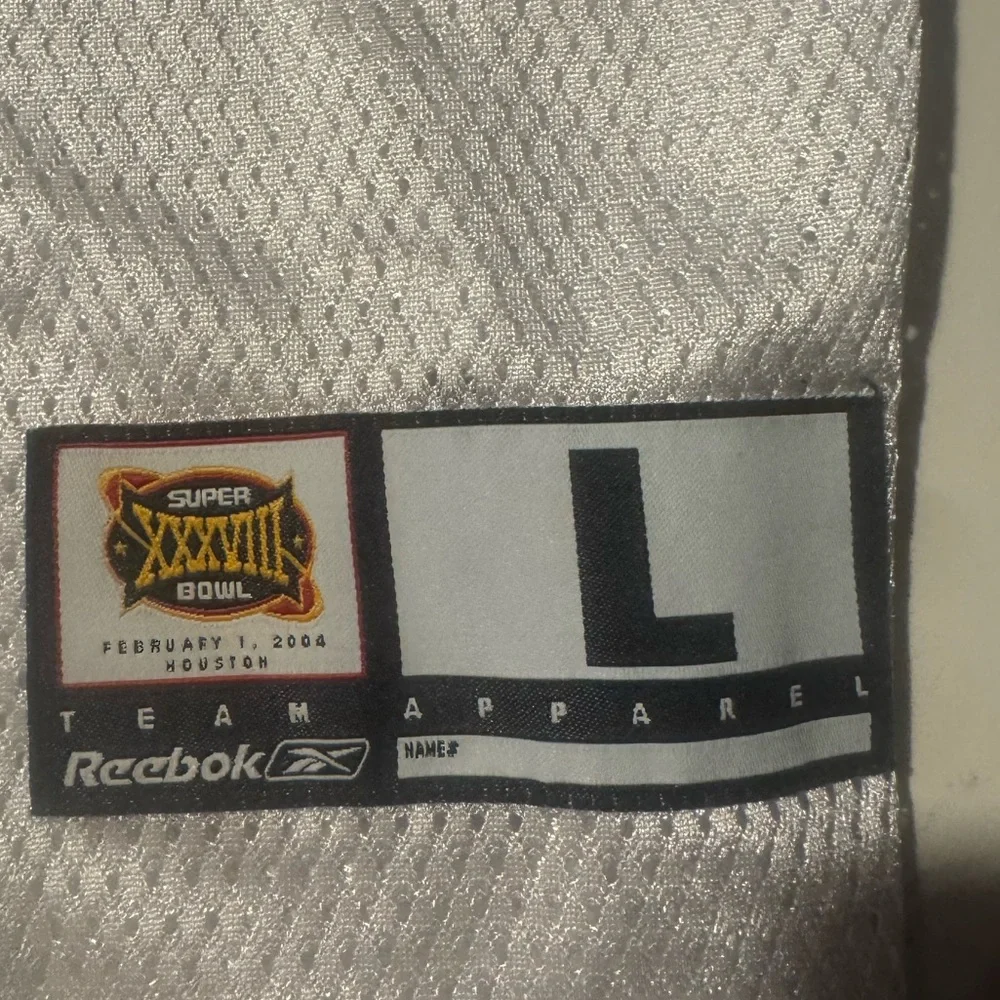 Tom Brady New England Patriots Super Bowl 38 Jersey - Picture 5 of 6